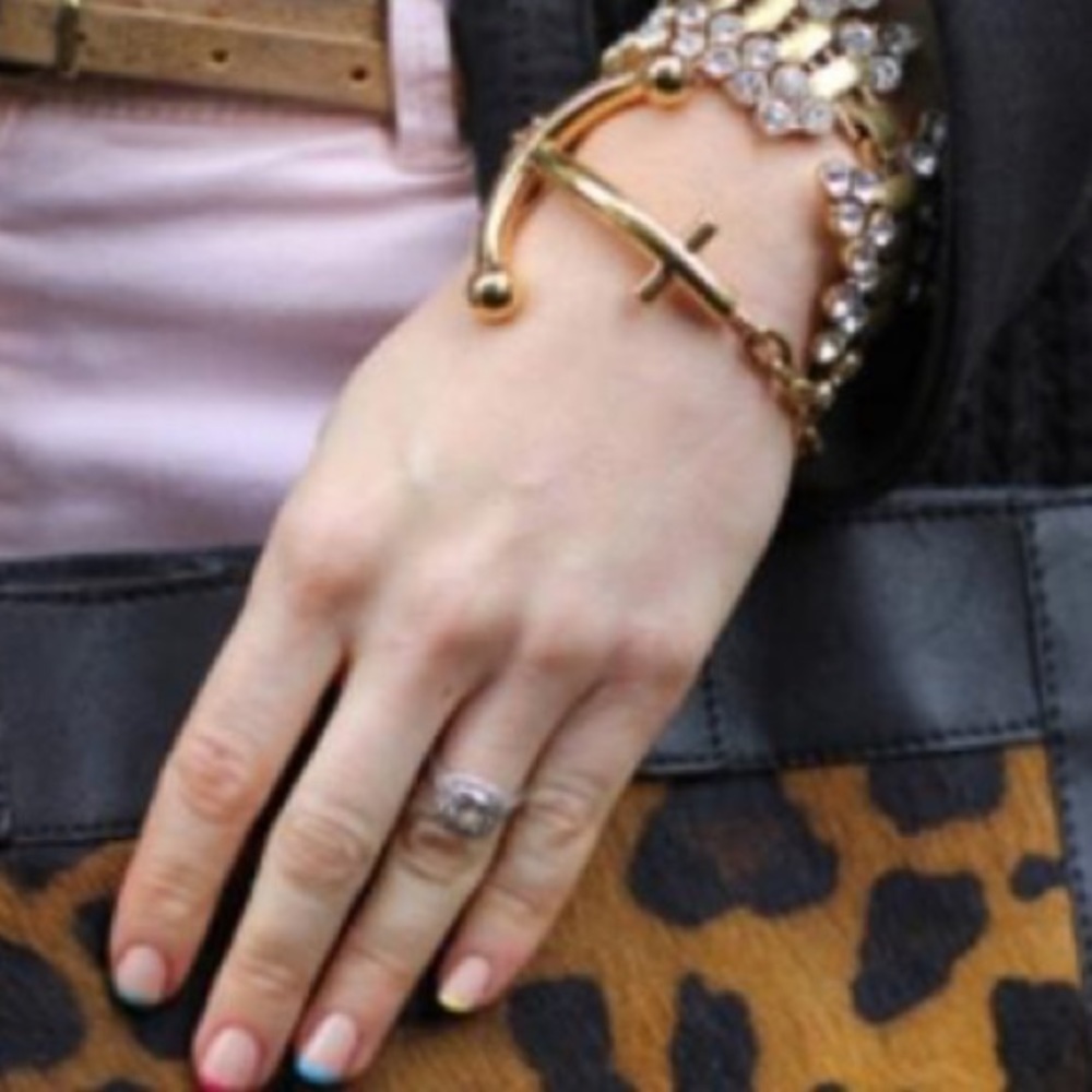 Kate Spade Anchors Away Bracelet with Original Dust Bag - Gold Plated